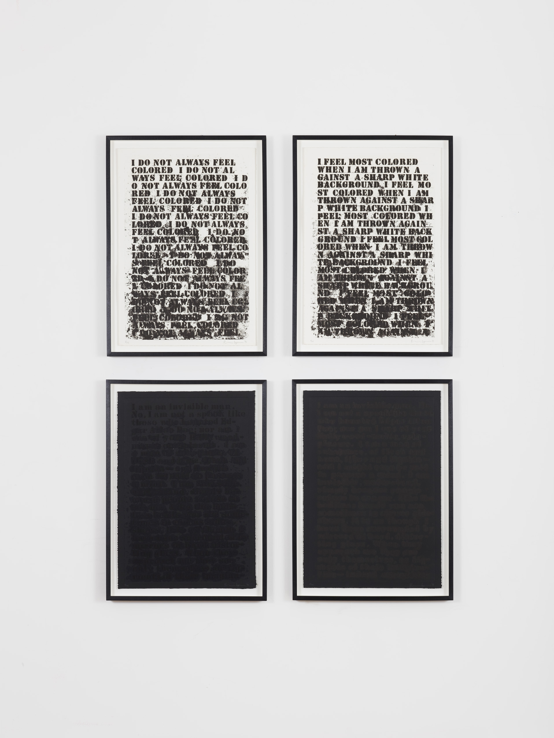 Reading Signs: Jasper Johns and Glenn Ligon in Print